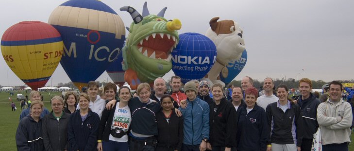 Royston Runners Marathon Team 2006. Click here for larger picture